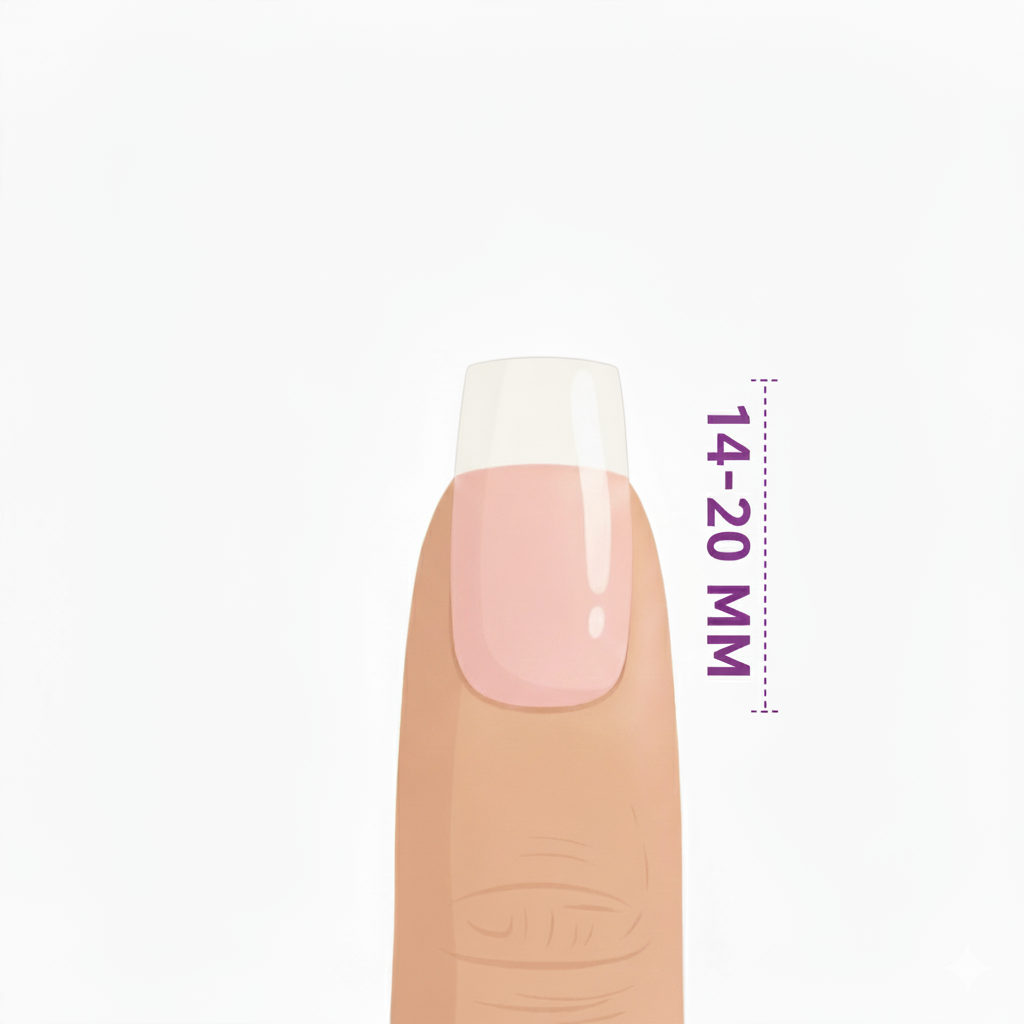 Medium nail illustration