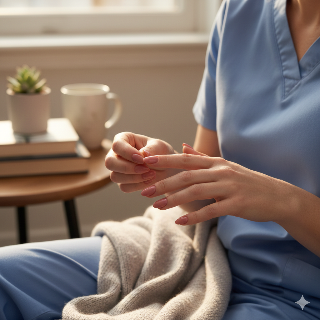 Zorg proof press-on nagels - Ideaal voor zorgprofessionals